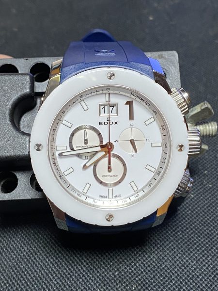 エドックス クロノグラフ ビッグデイトクォーツ