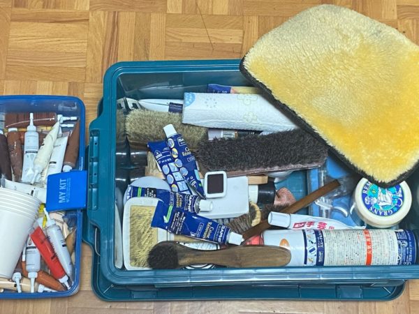 レザー補色するのに必要な道具