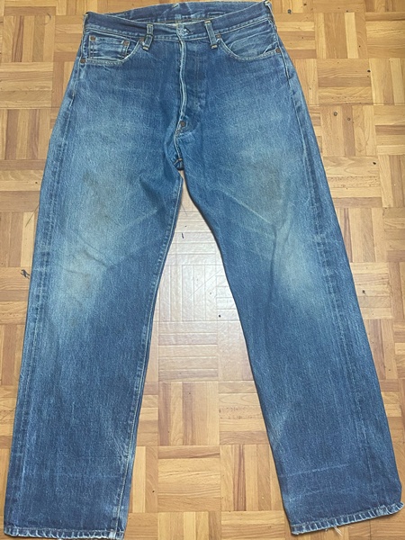 エヴィスジーンズの経年変化5