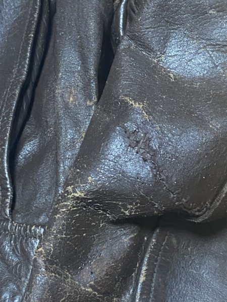 G-1フライトジャケット 補修 1