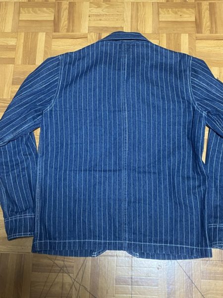 [ノーマン] ヴィンテージ ストライプデニムジャケット